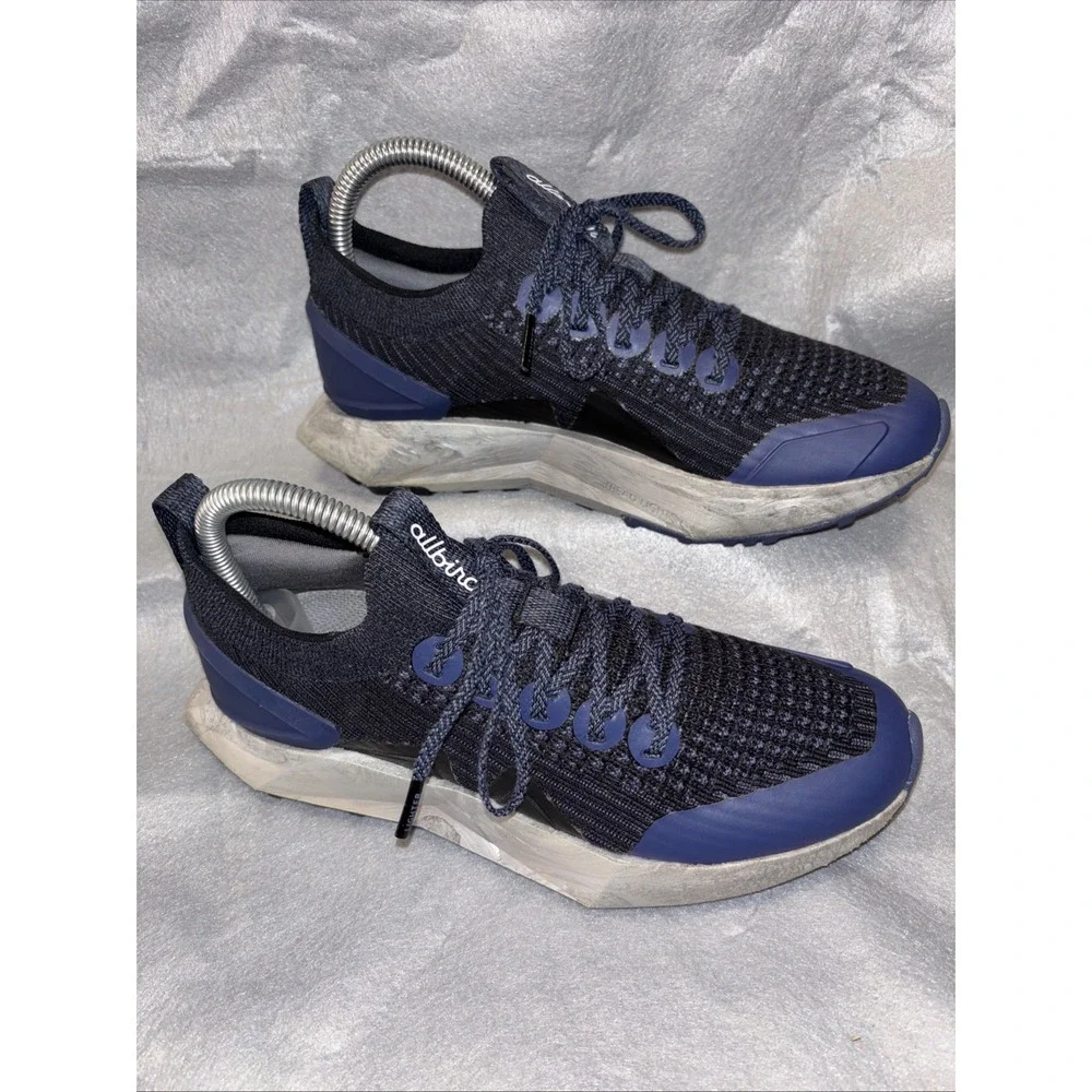 Allbirds Tree Flyer 2 Women's 7 Athletic‎ Shoes Sneakers Blue Black Swift Foam